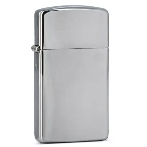 Picture of Zippo brush chrome small model 851081 - Zippo