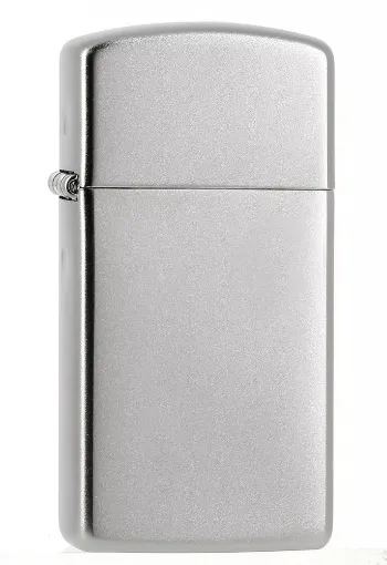 Picture of Zippo satin chrome slim 852620 - Zippo