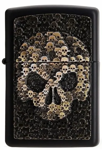 Picture of Zippo Skulls In Skull