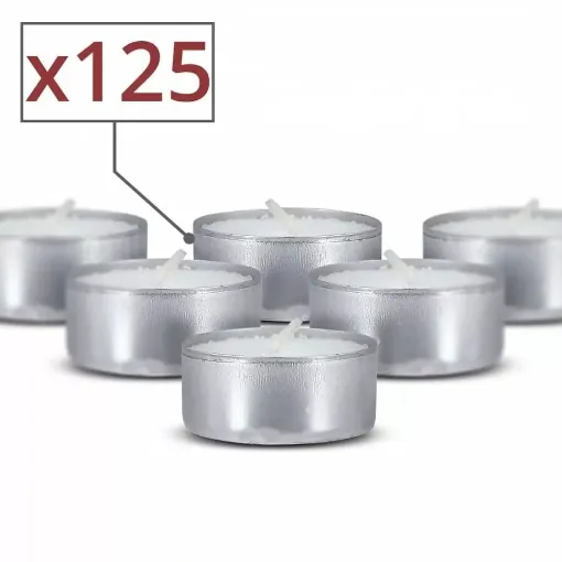 Picture of Tealight candles 6h x125 - Smoking