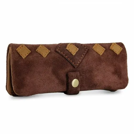 Picture of Mini patchwork earth tobacco pouch - Kavatza