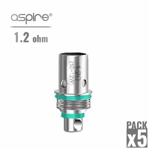 Picture of Aspire bvc spryte atomizer 1.2ohm x5 - Aspire BDC