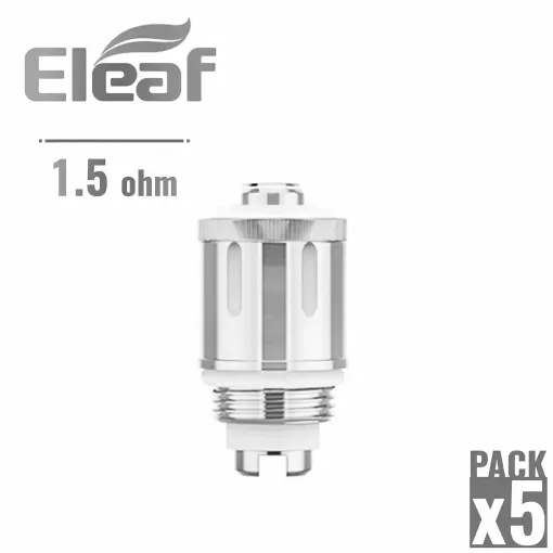 Picture of Coil eleaf gs air 1.5ohm pack of 5 - Eleaf