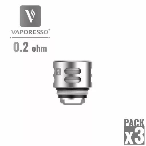 Picture of Coils vaporesso qf meshed 0.2ohm pack of 3 - Vaporesso