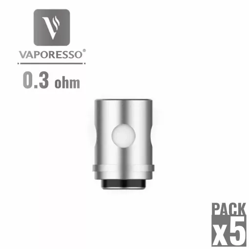 Picture of Coils vaporesso euc veco traditional 0.3ohm pack of 5 - Vaporesso