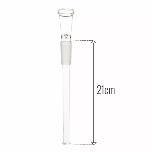 Picture of Glass bong socket diver 18.8 mm 21cm - Smoking