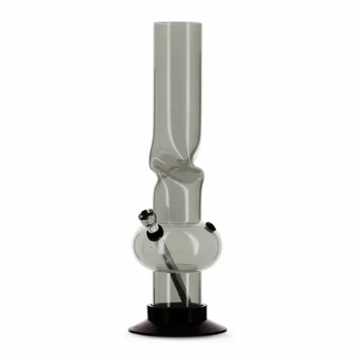 Picture of Black twisted ice acrylic bong - Smoking