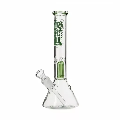 Picture of Glass bong amsterdam system ice green 30cm - Smoking