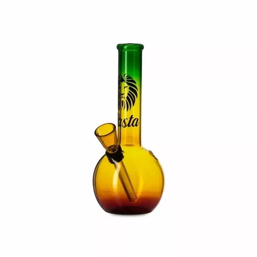 Picture of Micro rasta glass bong 16cm - Smoking