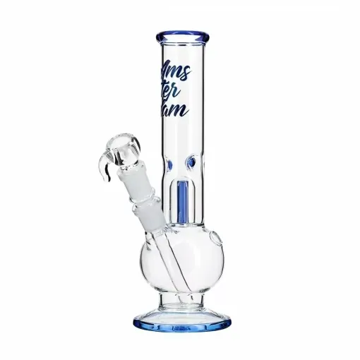 Picture of Glass bong amsterdam blue 26cm - Smoking