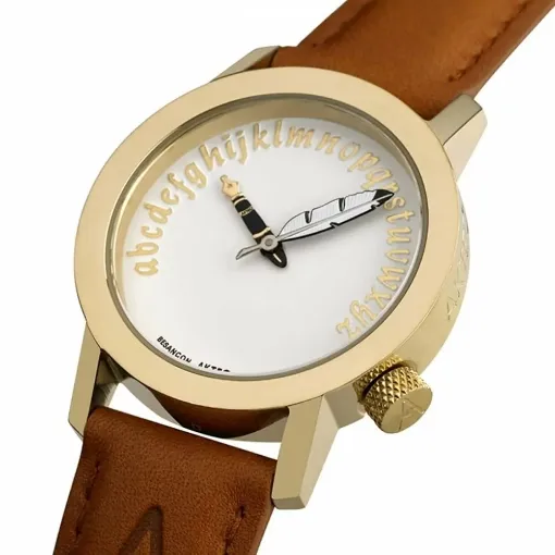 Picture of Akteo writer gold watch - Akteo