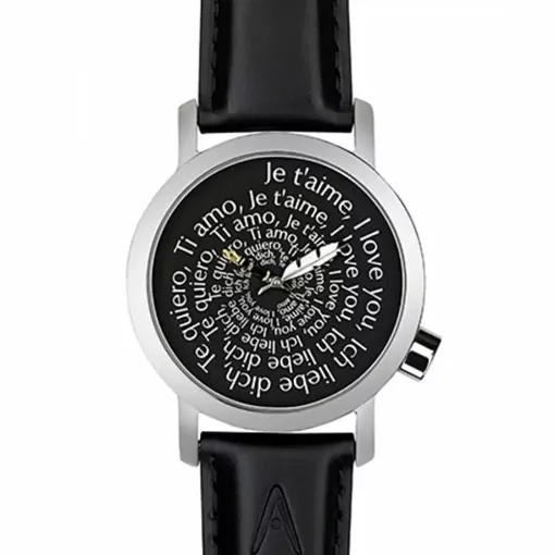 Picture of Watch akteo amour saint valentin 42 black - Akteo