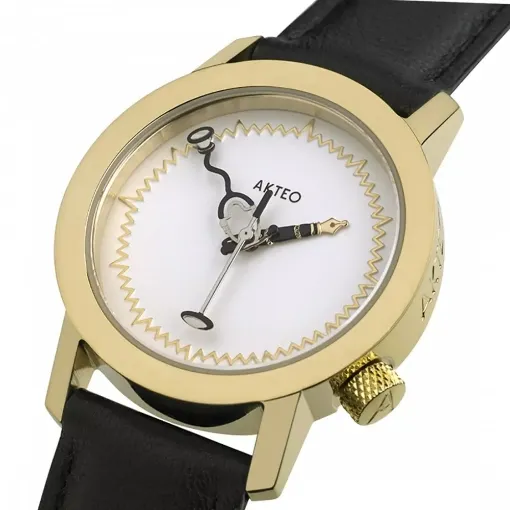 Picture of Akteo doctor gold watch - Akteo