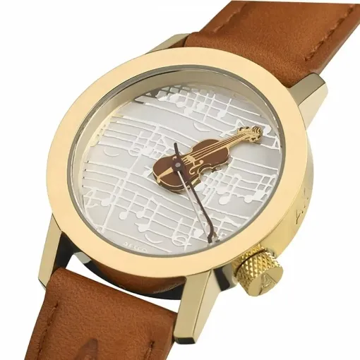 Picture of Akteo violin strad gold watch - Akteo