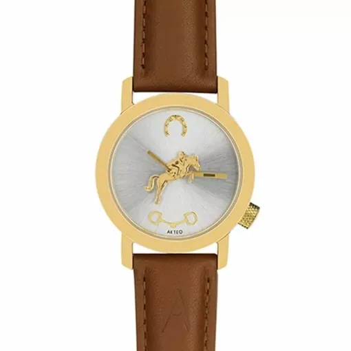 Picture of Gold aktéo equitation watch - Akteo