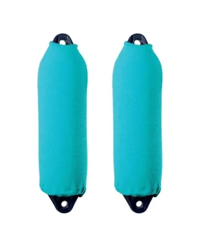 Picture of F0 single thickness long acrylic fender cover x2 - 15x40cm - jade - Fendress