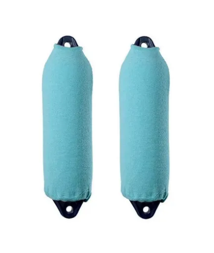 Picture of F02 single thickness long acrylic fender cover x2 - 20x66cm - denim - Fendress