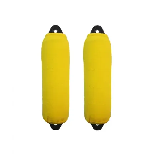 Picture of F7 single thickness acrylic cover x2 - yellow - Fendress