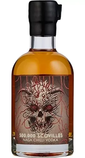 Picture of 500,000 Scovilles Naga Chilli Vodka - The Hot Enough Vodka Co. - 40% - 200ml