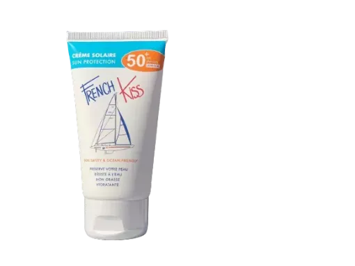 Picture of SPF50 face sunscreen  -   Ocean friendly protection - 50ml - Box of 10 - French Kiss Suncare