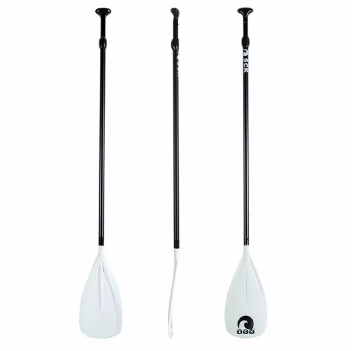 Picture of 169 - 209cm Adjustable aluminium SUP paddle 2 - piece white - SCK