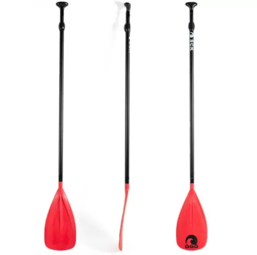 Picture of 169 - 209cm Adjustable aluminium SUP paddle 2 - piece Red - SCK