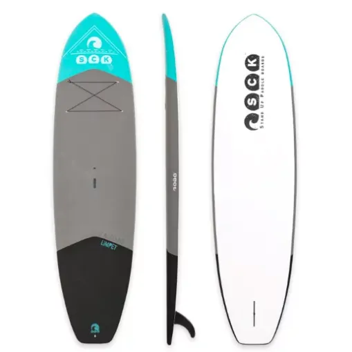 Picture of 11' Limpet SUP soft - top EVA deck hard shell paddle board with coil leash included - SCK