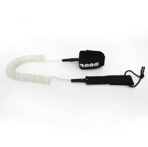 Picture of 10ft SUP leash coil - white - SCK