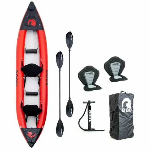 Picture of Navale 2 Two - seater inflatable kayak with drop - stitch bottom package - SCK