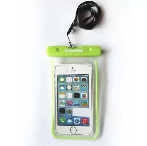 Picture of 7" Waterproof phone case - lime - SCK