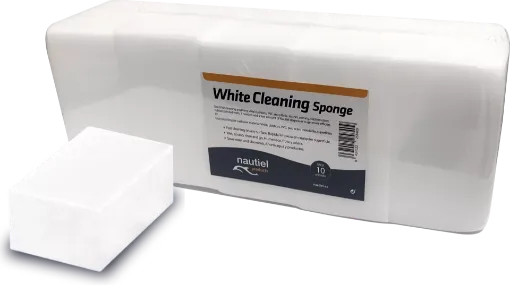 Picture of White cleaning sponge - Nautiel