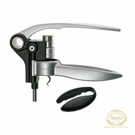 Picture of Screwpull ML250 corkscrew and foil cutter, aluminum - Le Creuset