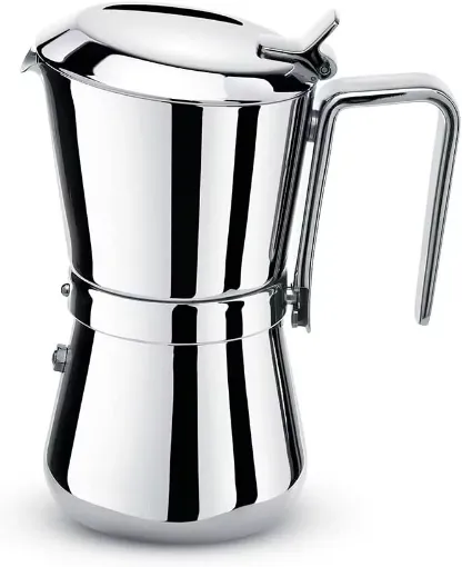 Picture of Coffee maker - restyling 3/1 cup - stainless steel - Giannini