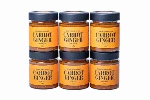 Picture of Nordic premium jam - carrot ginger - box of 6 - Nokiakka