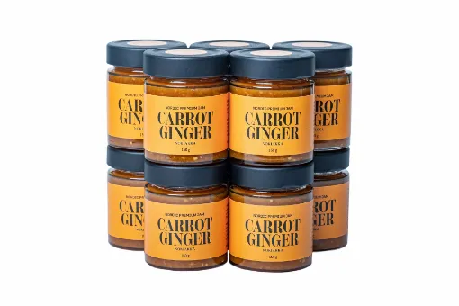 Picture of Nordic premium jam - carrot ginger - box of 10 - Nokiakka