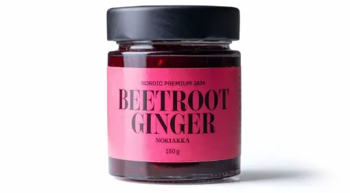 Picture of Nordic premium jam - beetroot ginger - Nokiakka