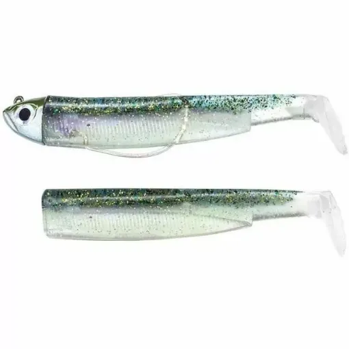 Picture of Black minnow 120and armed soft shore lure kit 12g gm - Fiiish