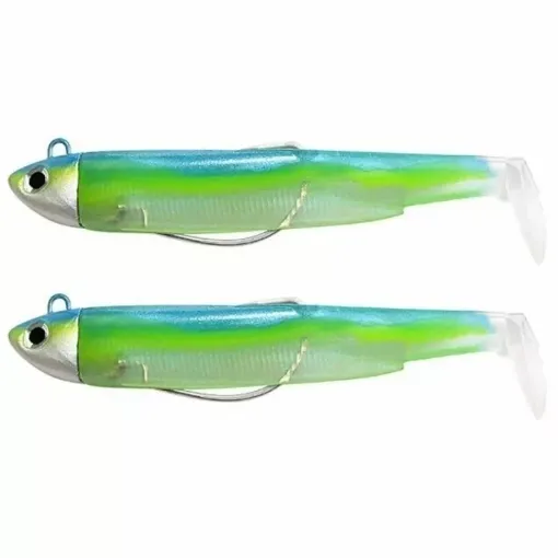 Picture of Fiiish armed black minnow 120 soft armed search lure kit and 18g jighead - Fiiish