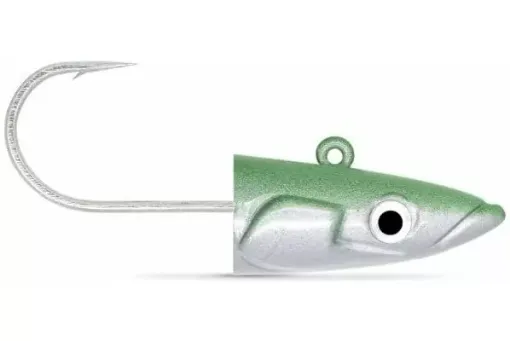 Picture of Jighead crazy sand eel 100 pearly green - Fiiish