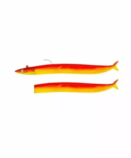 Picture of Crazy sand eel 180 reinforced soft lure and body 55g - Fiiish