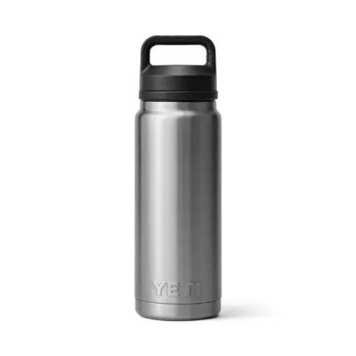 Picture of Rambler 26oz bottle armed chug lid - stainless steel - Yeti