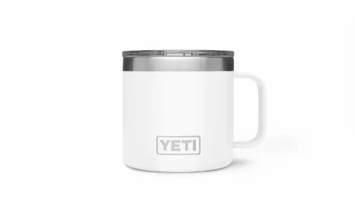 Picture of Rambler mug 14oz lid magslider - white - Yeti