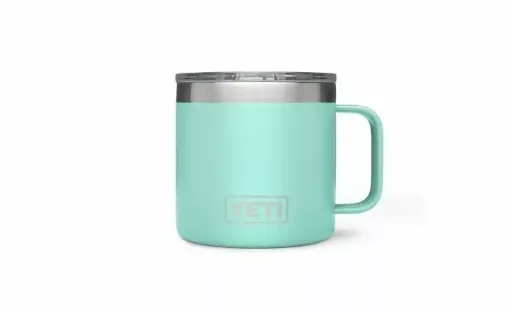 Picture of Rambler mug 14oz lid magslider - light blue - Yeti