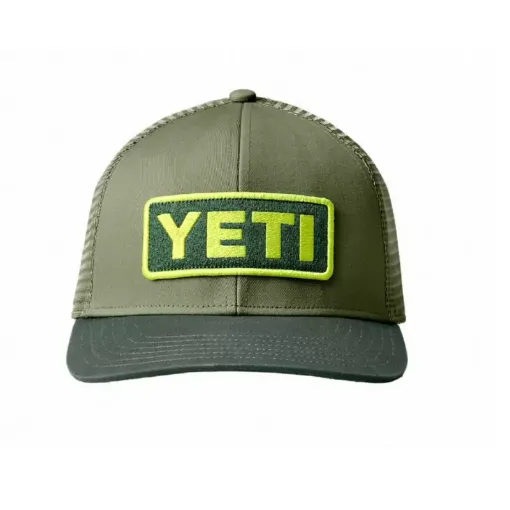 Picture of Logo cap one size cotton/polyester - green - Yeti