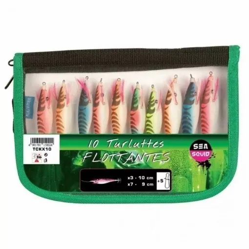 Picture of Kit 10 floating jigs - Sea Squid