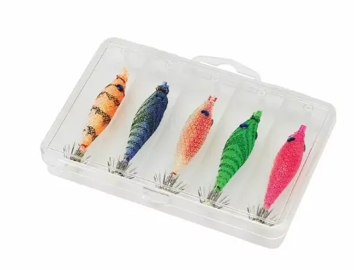 Picture of Pack jigs sunsquid oppaï box x5 - Sunset