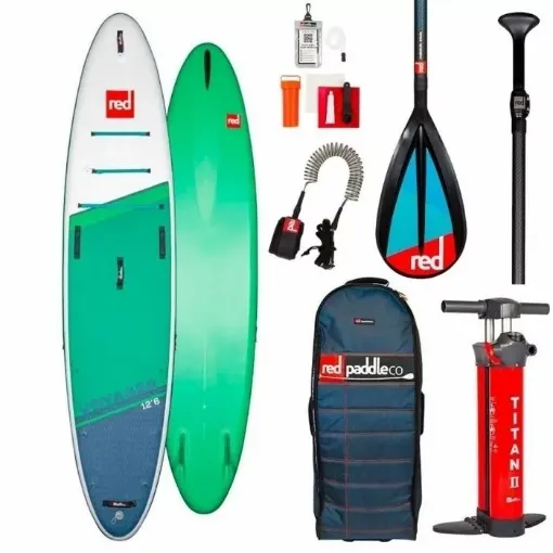 Picture of Paddle board 13'2 voyager CN50 pack - Red Paddle