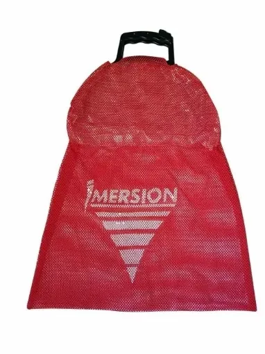 Picture of Crustaceans red PVC mesh net bag - Imersion