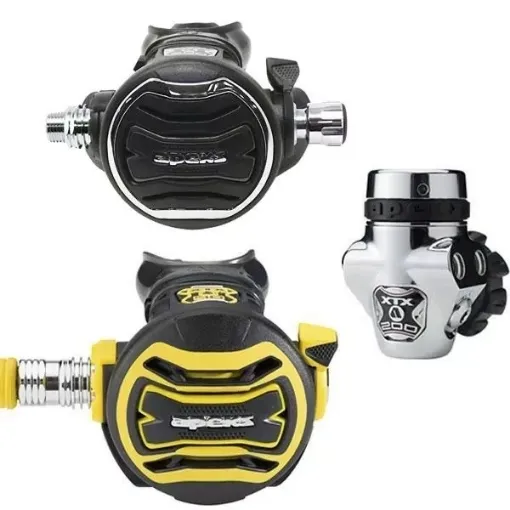 Picture of Regulator pack xtx tungsten din 300b with octopus xtx 40 apeks - Apeks