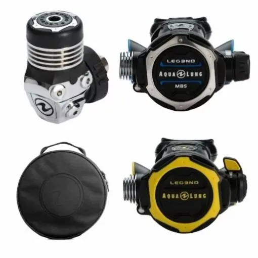 Picture of Regulator pack legend 3 mbs DIN acd and octopus legend 3 and manometer - Aqualung